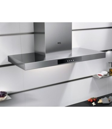 AEG DBB3951M Campana extractora de pared Serie 5000 ExtractionTech de 90 cm, Acero inoxidable antihuellas