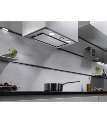 AEG DGE5661HM Campana extractora integrada Serie 6000 Hob2Hood de 54 cm, Acero inoxidable antihuellas
