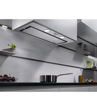 AEG DGE5861HM Campana extractora integrada Serie 6000 Hob2Hood de 80 cm, Acero inoxidable antihuellas