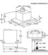 AEG DPE4641M Campana extractora extraíble Serie 5000 Extractor de 60 cm, Acero inoxidable antihuellas