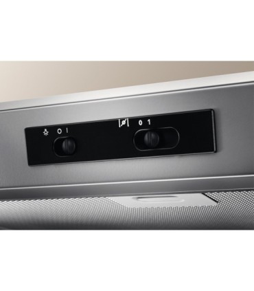 Electrolux EFU216S Campana extractora convencional Serie 300 LEDLights de 60 cm, Gris