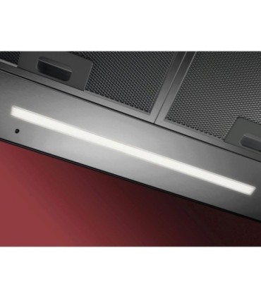 AEG GB67D61HL Campana extractora decorativa Serie 6000 Hob2Hood de 60 cm, Negro