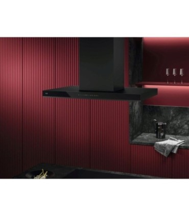 AEG GI87D91CB Campana extractora de isla Serie 8000 AuroraTech de 90 cm, Negro