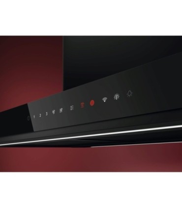 AEG GI87D91CB Campana extractora de isla Serie 8000 AuroraTech de 90 cm, Negro