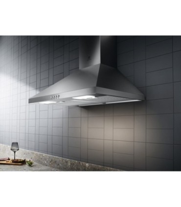 Electrolux LFC316X Campana extractora de pared Serie 300 LEDLights de 60 cm, Acero inoxidable antihuellas