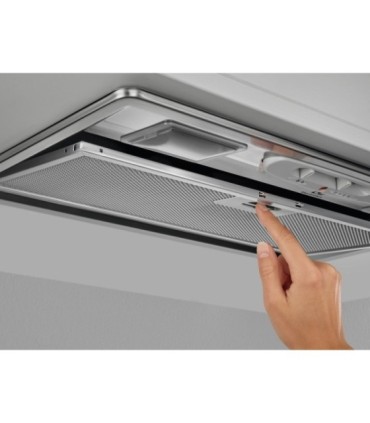 Electrolux LFG235S Campana extractora integrada Serie 300 LEDLights de 52 cm, Gris