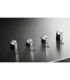 Electrolux LFI514X Campana extractora de isla Serie 500 ExtractionTech de 40 cm, Acero inoxidable antihuellas