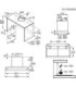 Electrolux LFP516X Campana extractora integrada Serie 500 ExtractionTech de 60 cm, Acero inoxidable antihuellas