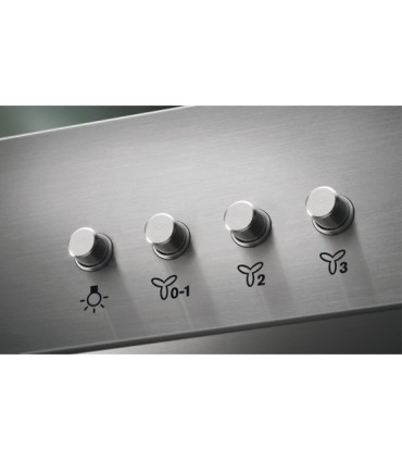 Electrolux LFT416X Campana extractora de pared Serie 500 ExtractionTech de 60 cm, Acero inoxidable antihuellas