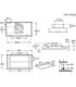 AEG NDC7792SW Campana extractora de techo Serie 7000 SilenceTech de 90 cm, Blanco
