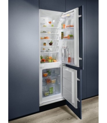 Electrolux LND5FE18S Frigorífico combi integrable de 177,2 x 54,6 cm, Puerta deslizante