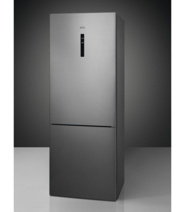 AEG ORC6M481EX Frigorífico combi de libre instalación de 192 x 70 cm, Acero inoxidable antihuellas