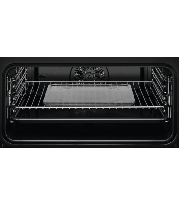 Electrolux CKM806CX Horno compacto con microondas y esmalte de fácil limpieza, Acero inoxidable antihuellas
