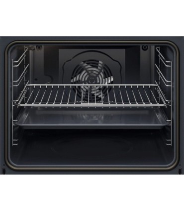 AEG OU5PB40SM Horno multifunción Serie 5000 SurroundCook con limpieza pirolítica, Acero inoxidable antihuellas