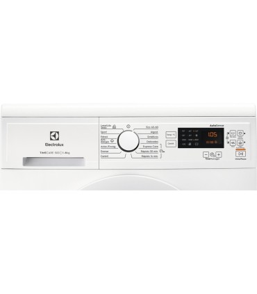 Electrolux EA2F6820CF Lavadora de libre instalación de 8 kg y 1200 r.p.m., Blanco