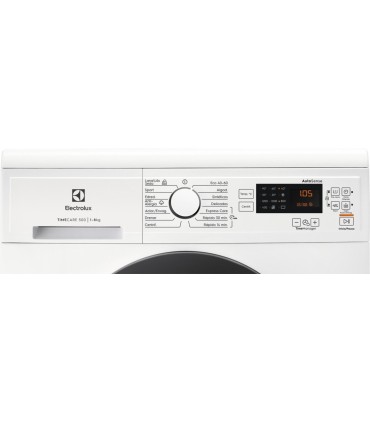 Electrolux EA2F6821CF Lavadora de libre instalación de 8 kg y 1200 r.p.m., Blanco