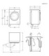 Electrolux EFI7394N2B Lavadora de libre instalación de 9 kg y 1400 r.p.m., Blanco