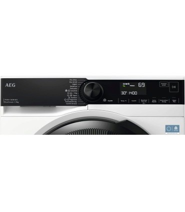 AEG LFR7394N4B Lavadora de libre instalación Serie 7000 ProSteam® de 9 kg y 1400 r.p.m., Blanco