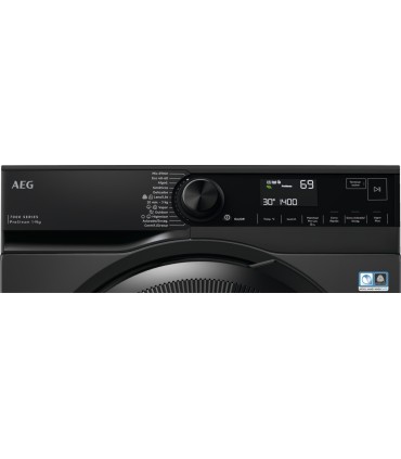 AEG LFR7394V4B Lavadora de libre instalación Serie 7000 ProSteam® de 9 kg y 1400 r.p.m., Gris Oscuro