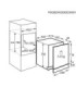 AEG FSE63307P Lavavajillas integrable de 55 cm para 12 servicios de Clase D