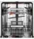 AEG FSE63307P Lavavajillas integrable de 55 cm para 12 servicios de Clase D