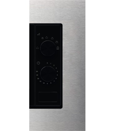 Electrolux KMSE173MMX Microondas integrable de 700 W, Acero inoxidable antihuellas