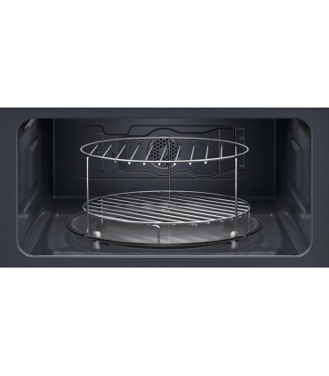 AEG TM5NK401B Microondas integrable Serie 5000 Microondas con esmalte de fácil limpieza, Negro