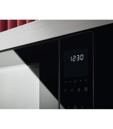 AEG TMS5G25IEM Microondas integrable de 900 W con grill, Acero inoxidable antihuellas