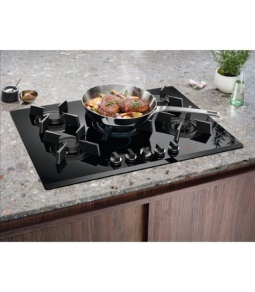 Electrolux KGG75362K Placa de gas de 75 cm, Negro