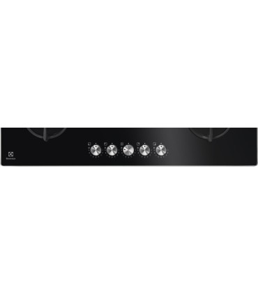 Electrolux KGG95372K Placa de gas de 90 cm, Negro