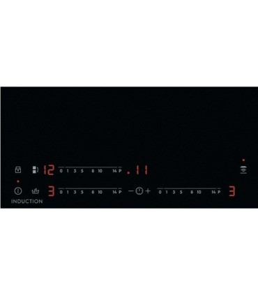 Electrolux LIS62341 Placa de inducción de 60 cm, Negro