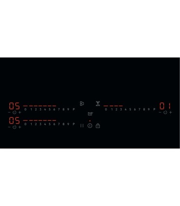 AEG TI63IQ1BFB Placa de inducción Serie 7000 Sense de 60 cm, Negro