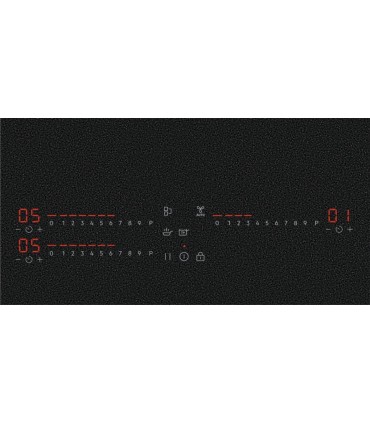 AEG TI63IQ30FZ Placa de inducción Serie 8000 Sense Boil&Fry de 60 cm, Negro mate