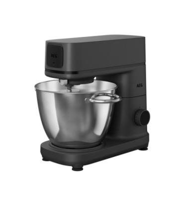 AEG KM7-1-4BPT Robot de Cocina de 1200 W y 10 velocidades, Negro