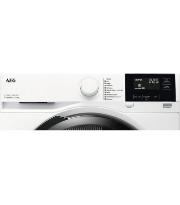 AEG TR719G4PB Secadora con Bomba de Calor Serie 7000 SensiDry® de 9 kg, Blanco