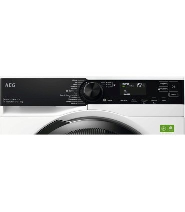 AEG TR839T4PBCP Secadora con Bomba de Calor Serie 8000 AbsoluteCare® de 9 kg, Blanco