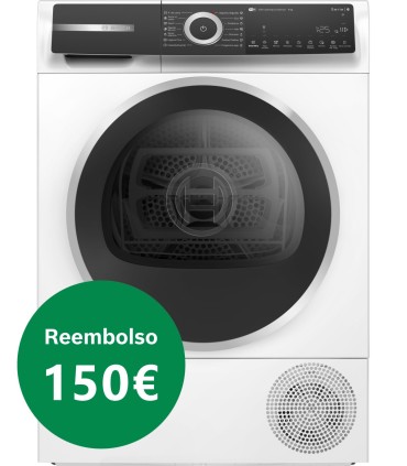 Bosch WQH246B0ES Serie 6, Secadora con bomba de calor, 9 kg