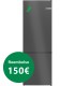 Bosch KGN49OCAF Serie 4, Frigorífico combinado libre instalación, 203 x 70 cm, Acero antracita, Green Collection, Total NoFrost