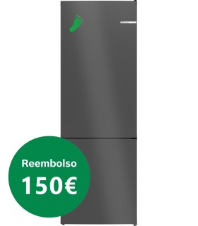 Bosch KGN49OCAF Serie 4, Frigorífico combinado libre instalación, 203 x 70 cm, Acero antracita, Green Collection, Total NoFrost