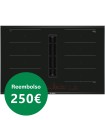 Bosch PXX875D67E Serie 8, Placa de inducción con extractor integrado, 80 cm