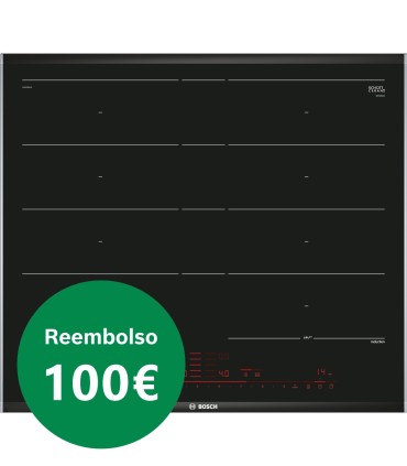 Bosch PXY675DC1E Serie 8, Placa inducción, 60 cm, negro