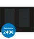 Balay 3EBC976LH Placa de inducción con extractor integrado, 70 cm, Negro