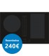 Balay 3EBC989LH Placa de inducción con extractor integrado, 80 cm, Negro