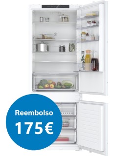 Balay 3KIE901F Frigorífico combi  integrable, 193.5 x 69.1 cm, Sistema de integración de puerta deslizante