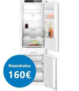 Balay 3KID767F Frigorífico combi  integrable, 177.2 x 55.8 cm, Cierre suave con puerta fija
