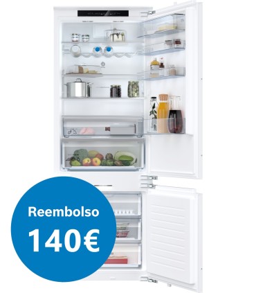 Balay 3KID967F Frigorífico combi  integrable, 193.5 x 70.8 cm, Cierre suave con puerta fija