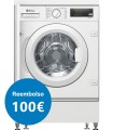 Balay 3TI987B Lavadora totalmente integrable, 8 kg, Blanco