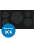 Balay 3EB997LH Placa de inducción, 90 cm, Negro