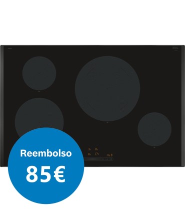 Balay 3EB985LH Placa de inducción, 80 cm, Negro