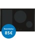 Balay 3EB989LH Placa de inducción, 80 cm, Negro